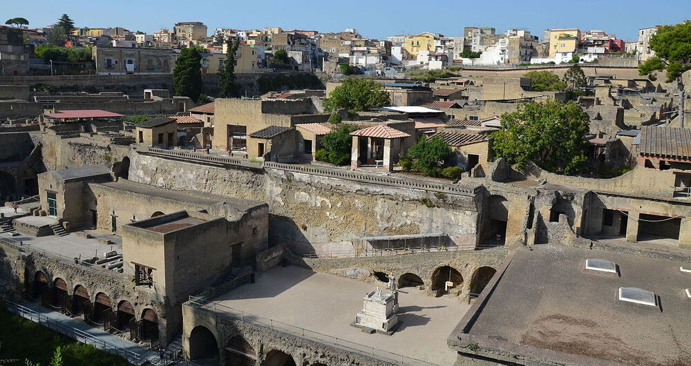 Naples sights - the city of Herculaneum