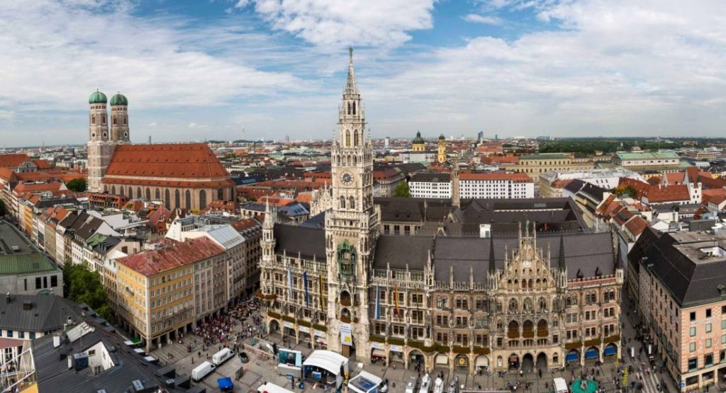 Marienplatz - le monument historique de Munich