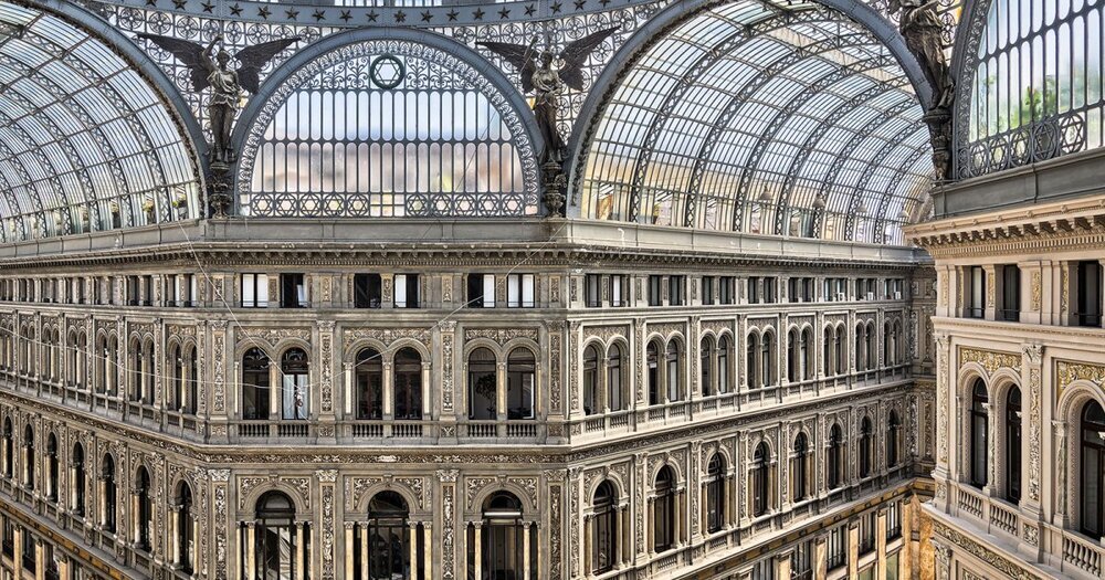 Naples sights - Umberto I Gallery Passage