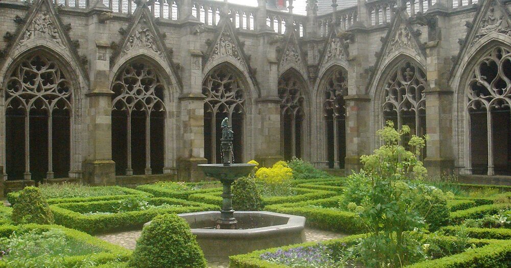 La cathédrale d'Utrecht aux Pays-Bas