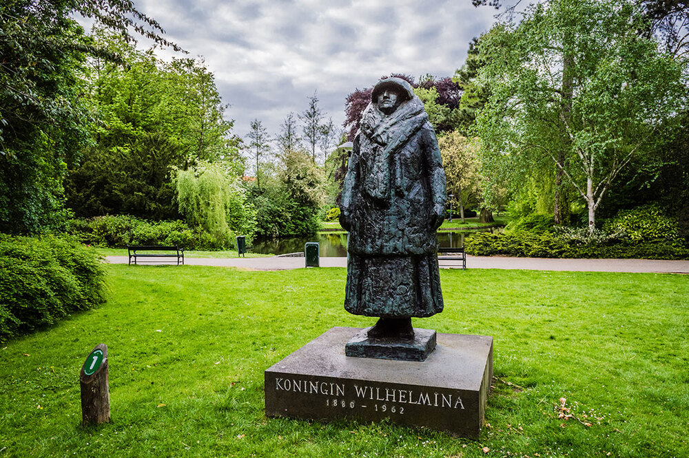 Le parc Wilhelmina - le point de repère d'Utrecht