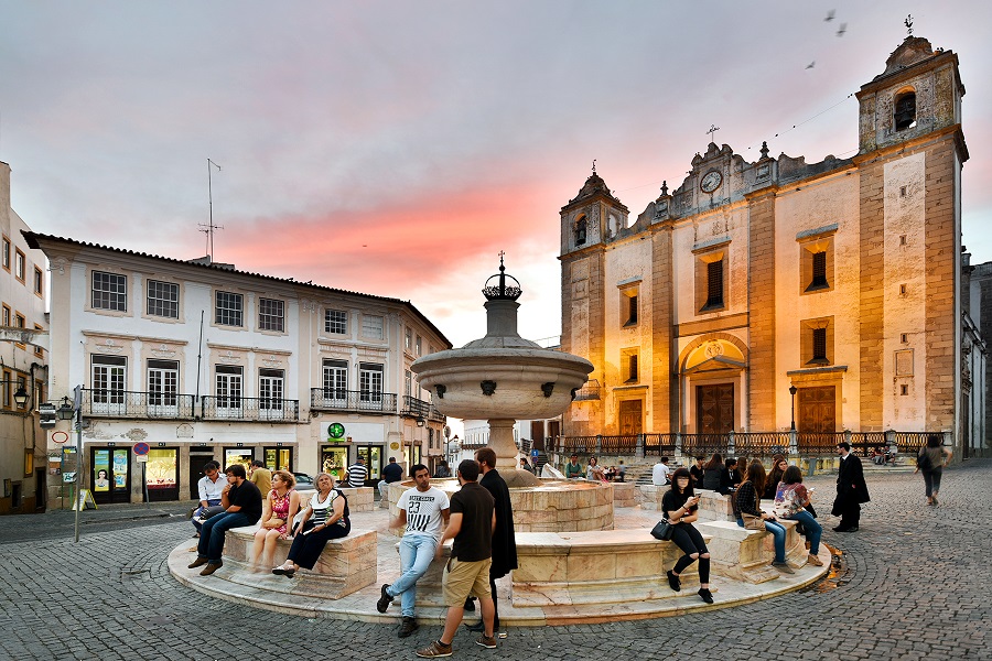 Evora Portugal historisches Juwel