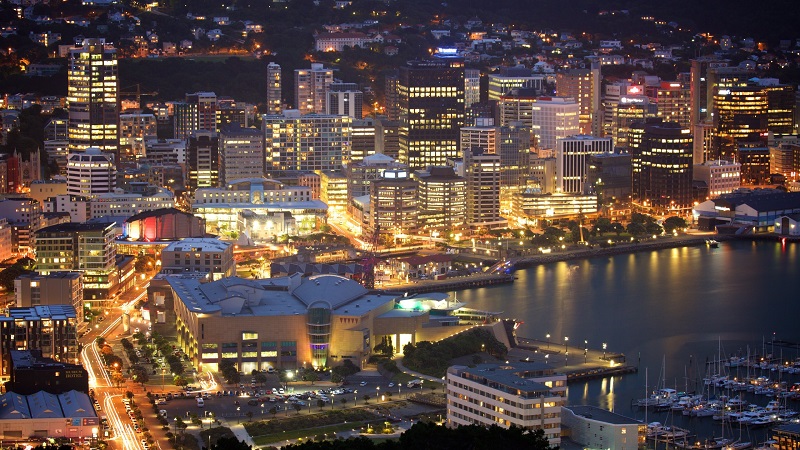 scopri la capitale di Wellington, Nuova Zelanda