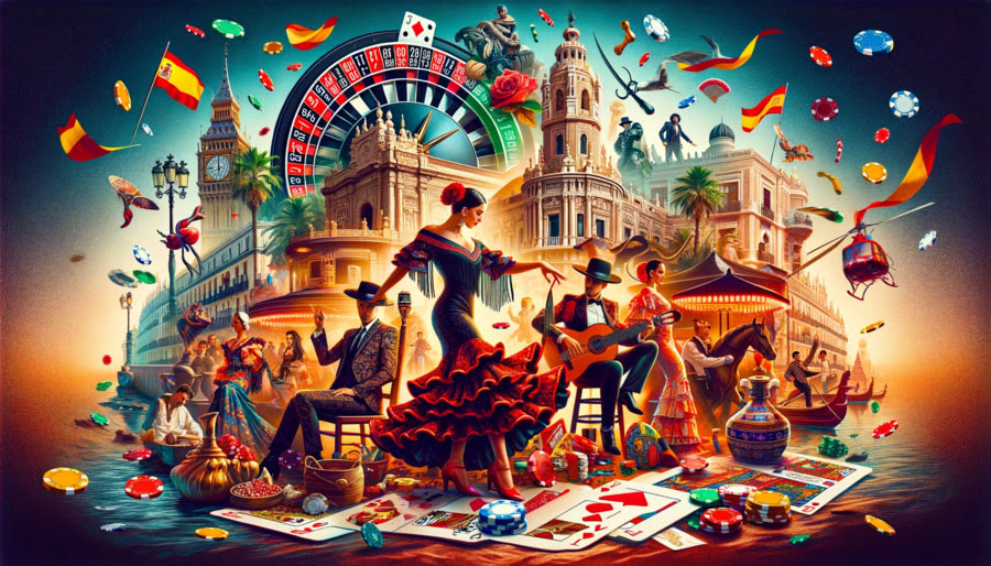 Fusión española de flamenco y ruleta