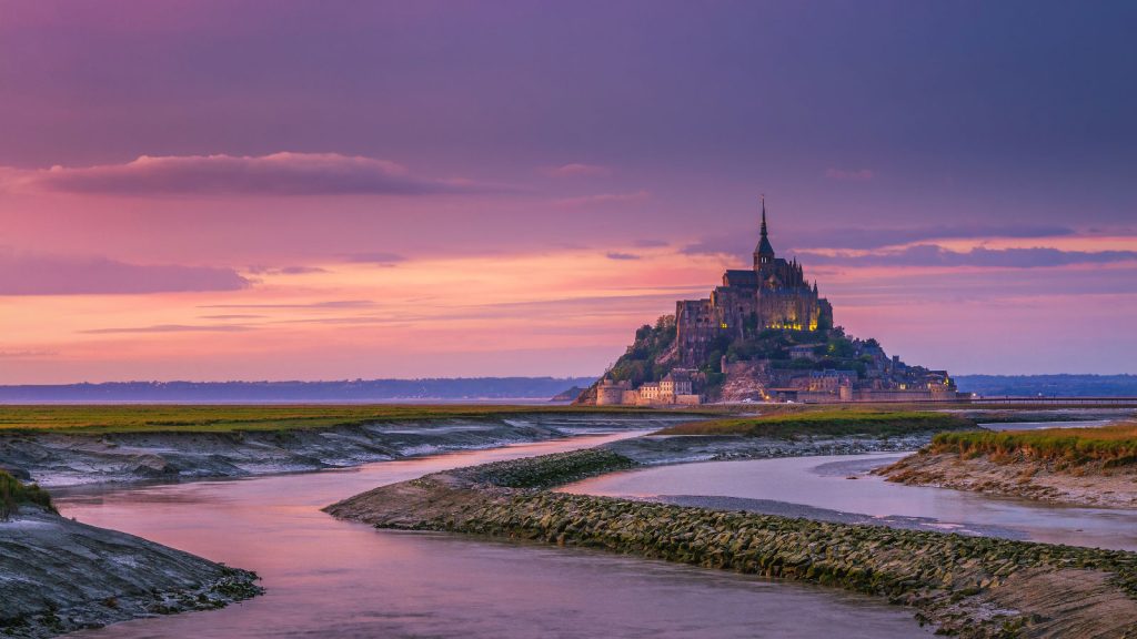 Mont Saint-Michel landschap