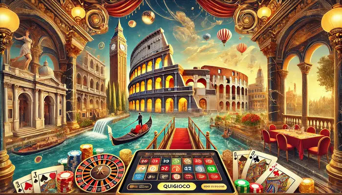 L'Italie dans les casinos virtuels